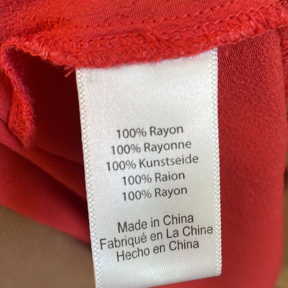 La Vi Anthropologie coral midi dress - Picture 10 of 10